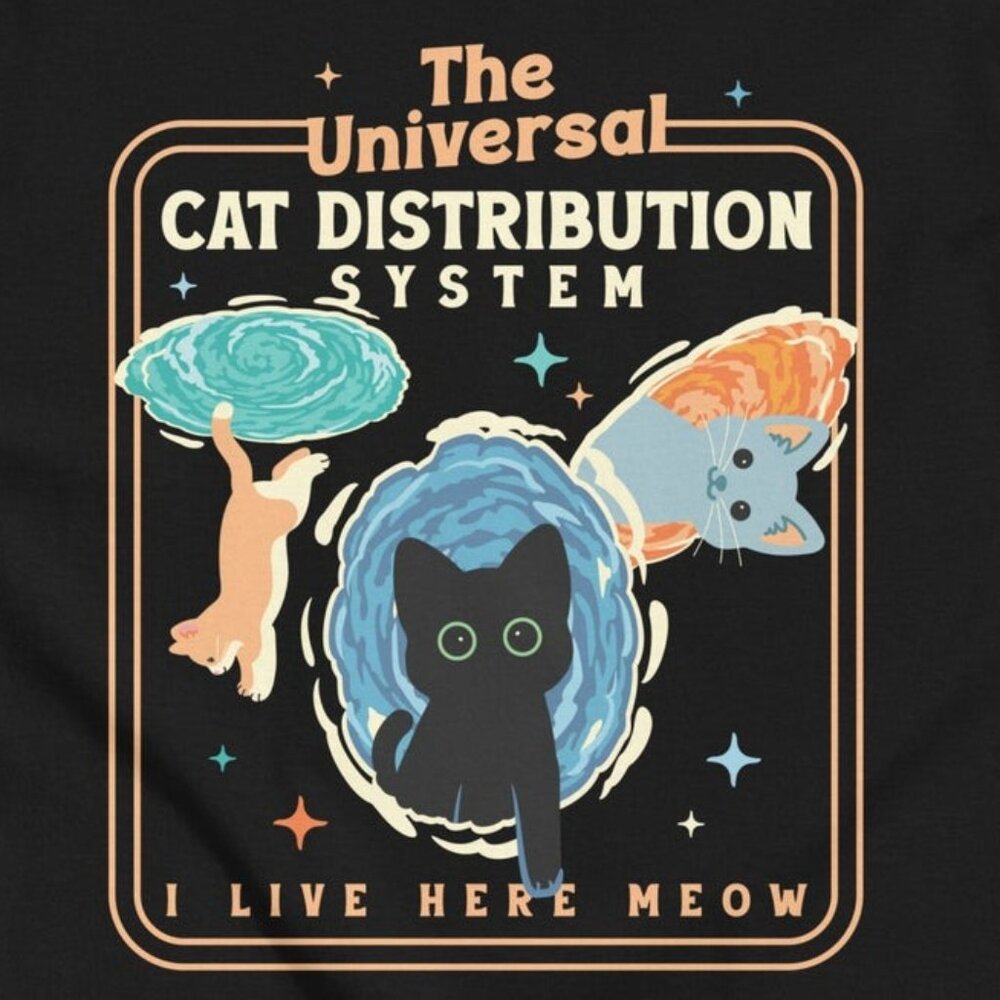 The Universal Cat Distribution System Tee - image 2